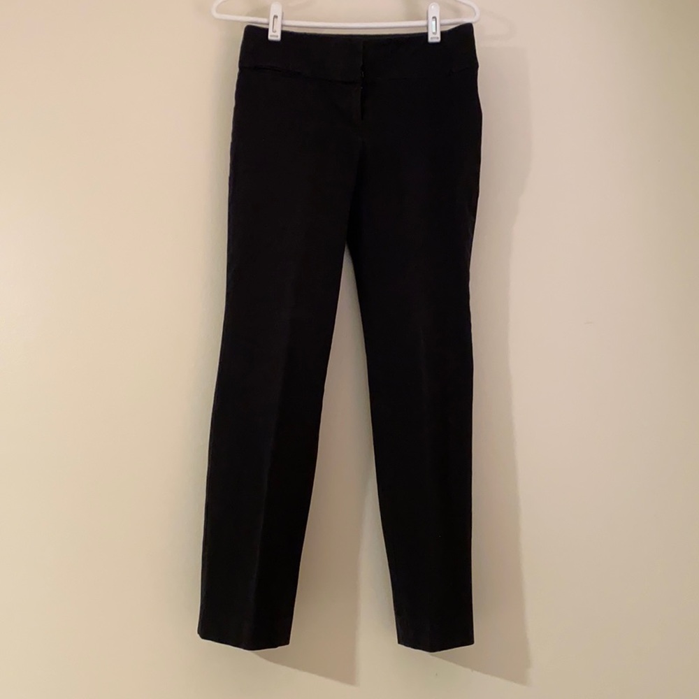 Loft Julie fit black pants